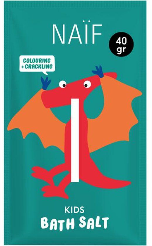 Naïf Colouring Crackling Bath Salt - 40 gram