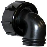 Go Power! Valterra T01-0091VP Draaibare afvoerconnector - 90°, 1-1/2" x 3/4"