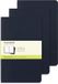 Moleskine Cahier Journals - Large - Blanco - Indigo Blauw - set van 3