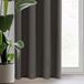 Eurofirany 351246 Sheer Grommet Polyester Graphite Curtain