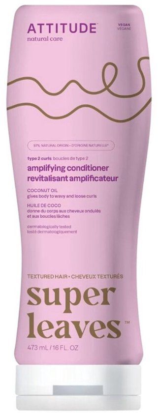 Attitude Super Leaves Conditioner Curl Amplifying Type 2 - 473ml