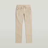 G-Star Midge Slim Straight Chino Wmn Jeans Coton Élasthanne 27/30 noir foncé gd