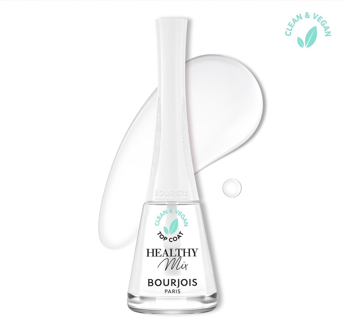 BOURJOIS PARIS Healthy Mix Vegan Nagellak 001 Topcoat - Transparant
