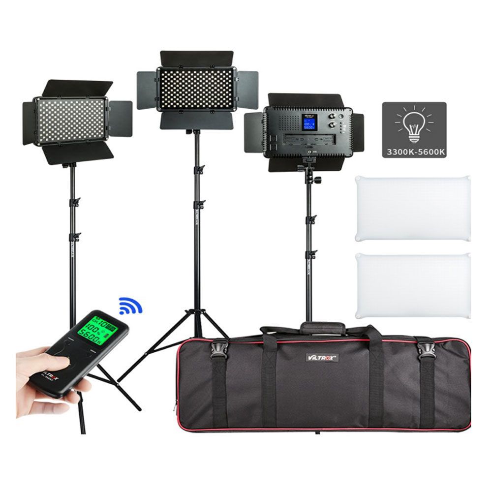 Viltrox VL-D640T LED Light Triple Kit