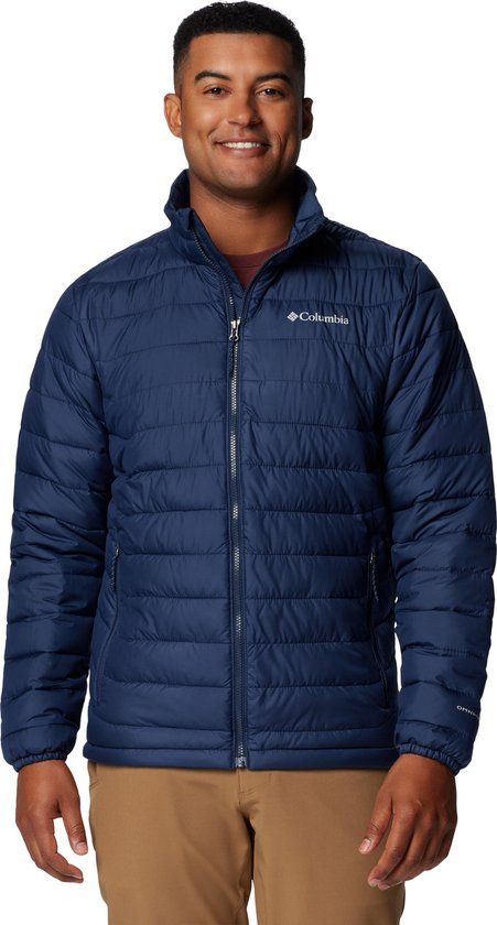 Columbia Powder Lite™ II Jacket Men's Outdoorjas - Collegiate Navy - Maat L
