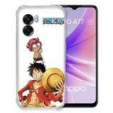 Beschermhoes Oppo Beschermhoes voor Oppo A77 5G Manga One Piece Chopper