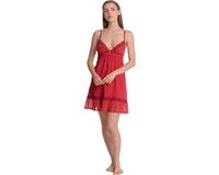 Vive Maria Red Boudoir Negligee Nachtshirt rood S Katoen