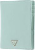 GUESS Identiteitskaarthoesje Passport Holder Green Multi