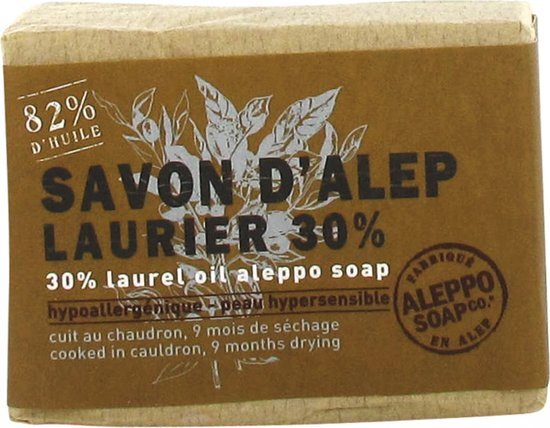 Aleppo Soap Co Zeep 30 laurier 200 G