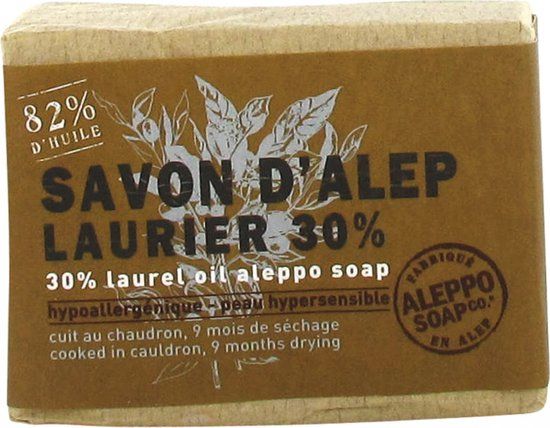 Aleppo Soap Co Aleppo Zeep 30% Laurier - 200g