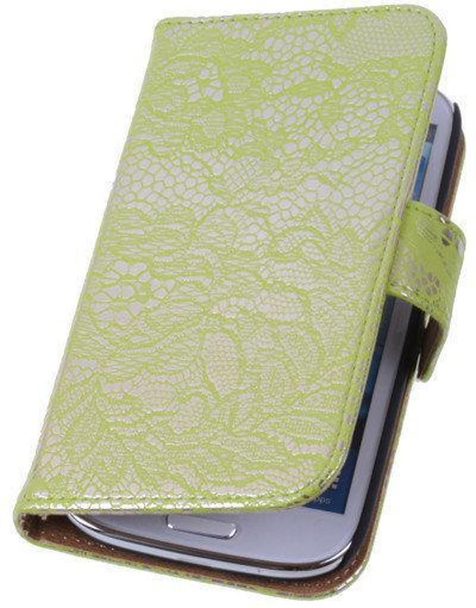 Best Cases Lace Groen Samsung Galaxy Note 3 Neo Book/Wallet Case/Cover - 8718883042605