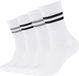 s.Oliver Tennissokken Dames Heren Unisex Sportsokken Biologisch Katoen OCS-certificaat White Mix 35-38 4 Stuks