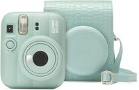 FUJIFILM instax mini 13™ Bundel - Instant camera + 1 x 10 stuks film cameratas & stickers - Croc Green