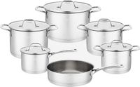 OZ HOME Bavary RVS Pannenset - 11-delig - Inductie - 18/10 RVS