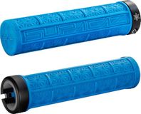 SUPACAZ GRIZIPS Neon - Handvatten - MTB - Lock-on - Blauw