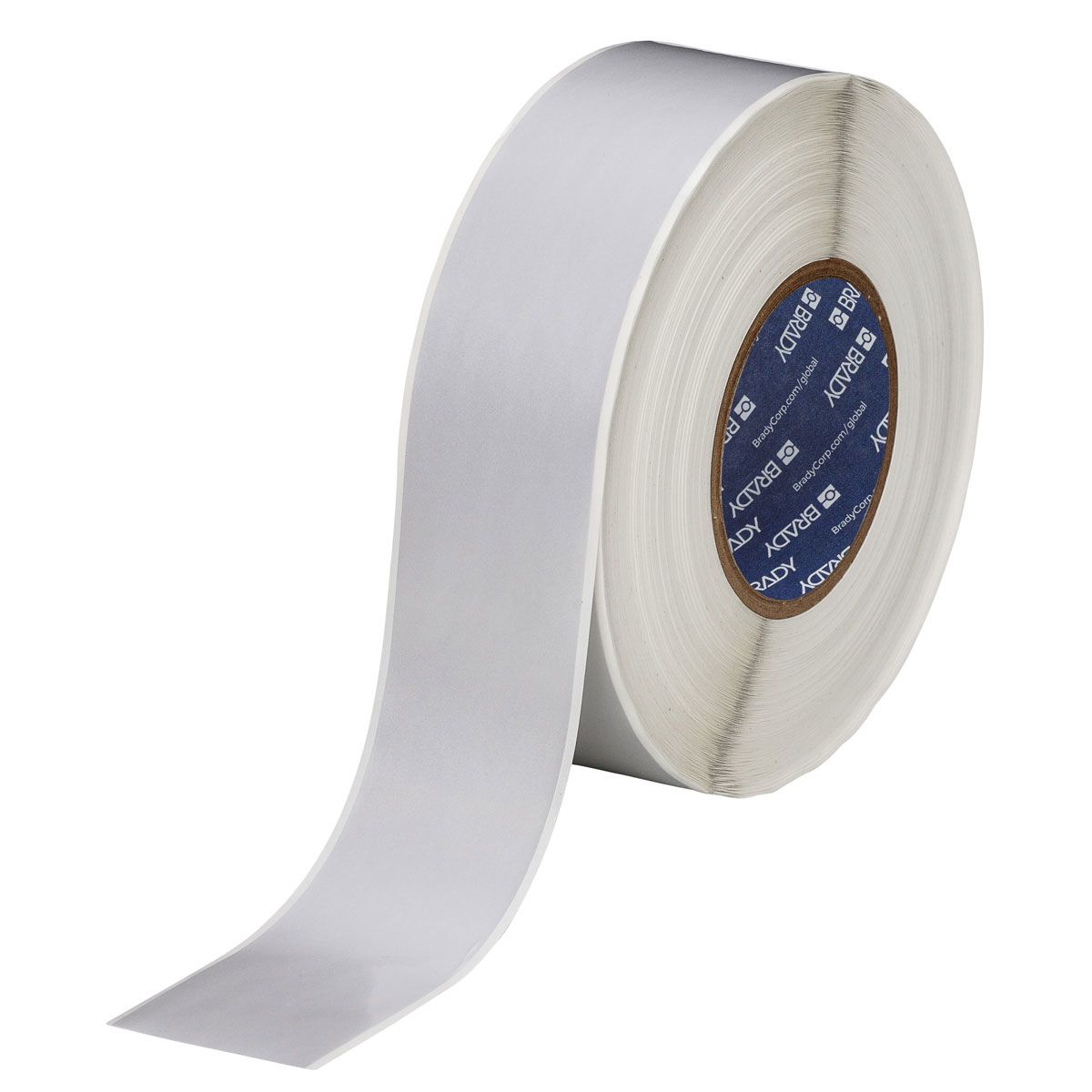 Brady THT-106-413 - Grijs - Zelfklevend printerlabel - Doorlopend etiket - 5,08 cm x 91,4 m