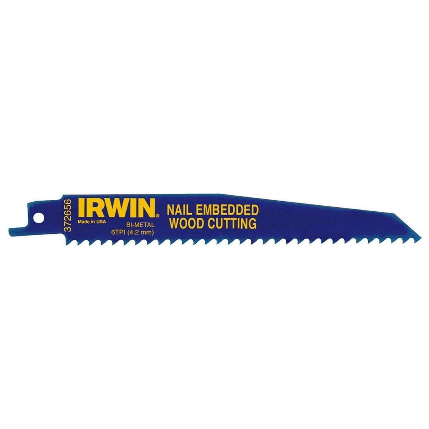 Irwin 656R 6" / 150 mm 6TPI, zagen van hout met spijkers - 10504146