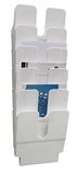 Durable 1700008011 Prospect dispenserset (Flexiplus 6, A4 staand) 1 set wit