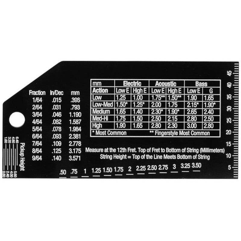 MusicNomad MN602 Precision String Height Gauge