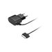 aiino Wall Charger USB-voeding oplader stopcontact 1A geïntegreerde Apple Dock 30 Pin kabel - zwart