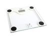 Botti Elektronische badkamerweegschaal LIGHT, precisiemeting tot 180 kg, led-display, gehard glas, compact, 3 maateenheden, batterij- en overbelastingsindicator
