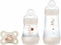 MAM Easy Start Babyfles Starterset S - Anti-Koliek - BPA-Vrij - 0+ Maanden - Beige