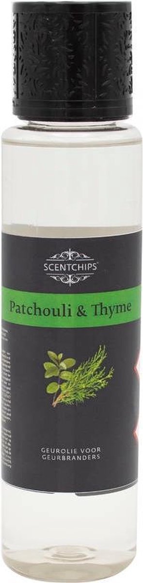 Scentchips Geurolie Patchouli & Thyme 200 Ml Transparant