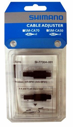 Shimano SM-CA50 Kabelinstelschroef voor Volwassenen, Zwart, Eenheidsmaat