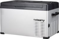 Steamy-E Single Zone Elektrische Compressor Koelbox - 27 liter - Zilver