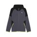 PUMA PWRTRAIN Stretch geweven jack met volledige rits voor mannen S, Galactic Gray