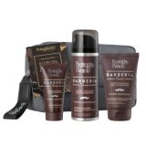 Bottega Verde Barberia Toscana 2 in 1 Feuchtigkeits-Shampoo und Duschgel Set 50 ml + Rasierschaum 200 ml + After Shave Conditioner 75 ml