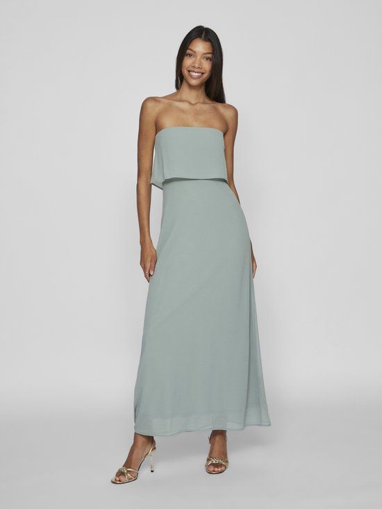 VILA VIMILINA STRAP MAXI DRESS - NOOS/DC - Groen - Maat 42 - Dames