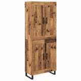 vidaXL Highboard Oudhout 180 cm