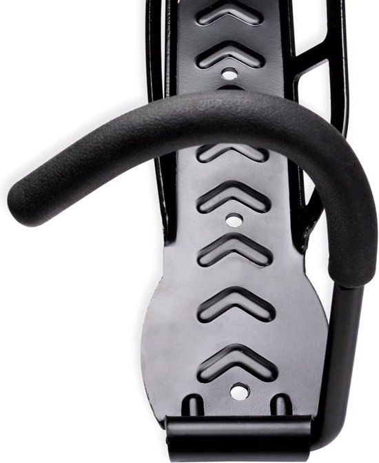 Schramm® 4 stuks fietshouder wandmontage zwart - voor 4 fietsen - BMX fiets - Unisex
