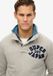 Superdry Vintage Athletic sweatshirt met kraagloze hals - Heren - Truien - L - Katoen - Grijs