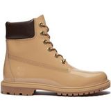 Timberland Premium 6 Inch Lace Up Waterproof Boot Wheat Patent Leather Taille: 38.5 | Bottes Outlet | Femme | Marron