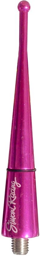 Simoni Racing Aluminium Antenne 8V - Roze - Lengte 9cm