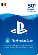 Sony digitaal PlayStation tegoed: 50 euro (BE)