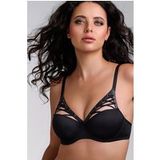Marlies Dekkers Euphoria Soutien-gorge balconnet plongeant noir 75B