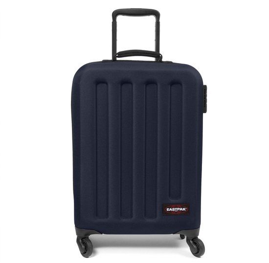 Eastpak Tranzshell 4 wielen Cabinewagen 54 cm - Harde bagage - TSA slot - ultra marine