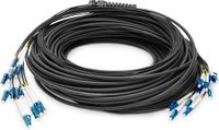 Digitus DK-2A33CUE50BK-BBB InfiniBand en Glasvezelkabel 150 m LC U-DQ(ZN) BH Zwart