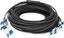 Digitus DK-2A33CUE50BK-BBB InfiniBand en Glasvezelkabel 150 m LC U-DQ(ZN) BH Zwart