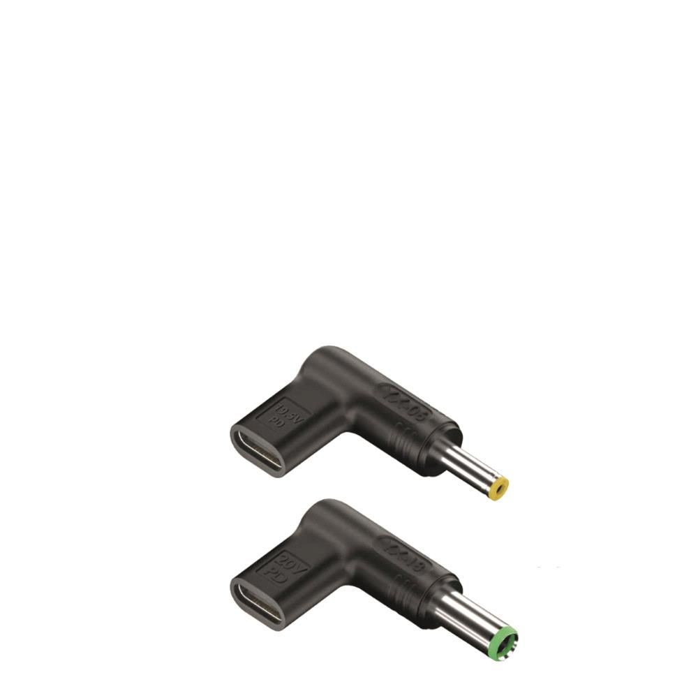 NGS BUD-T Laptop Stroomplug Zwart Toshiba 2 Stuks