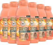 Garnier Fructis Hair Food Ananas - Shampoo - Cheveux longs et ternes - 6x 350ml