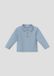 s.Oliver Poloshirt met korte mouwen lichtblauw katoen effen unisex kinderen 74