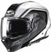 HJC F100 Reff Helm - Systeemhelm - Glasvezel - Wit/zwart - Maat L