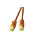 EFB Elektronik K8560OR.5 netwerkkabel Oranje 5 m Cat6a S/FTP