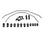 Carson X10EB Stabilisatorset, voor/achter