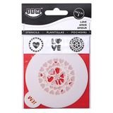 PME Love taartdecoratiesjabloon 1 stuk(s) Boven