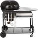 Happyment Barbecue avec table – Grill bol – Idéal pour charbon de bois – Avec roues – 53 cm